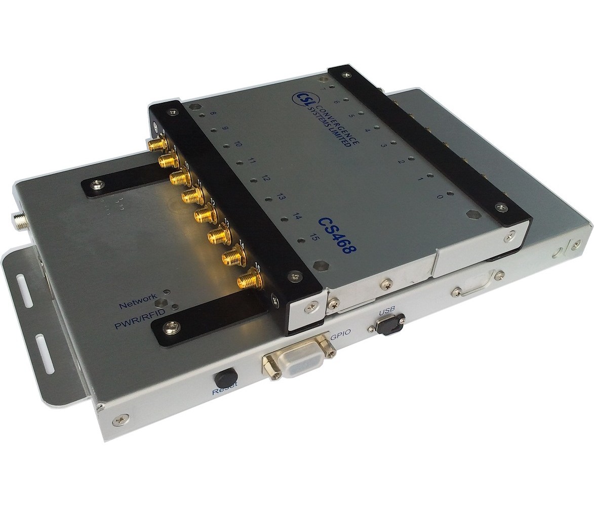 CS468-8　RFID固定型リーダ　16ポート